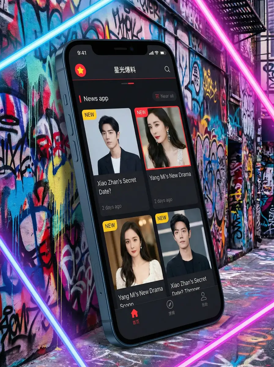 啪啪啪啪 APP界面展示 - 掌上吃瓜神器